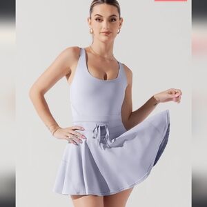 POPFLEX Country Blue Mini Dress